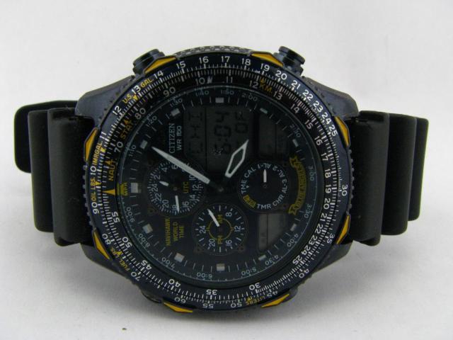 Appraisal: Men's Citizen Blue Angels Promaster edition Navihawk wristwatch model JN