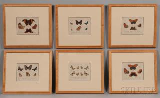 Appraisal: Carl Gustav Jablonsky German - Six Framed Engravings of European