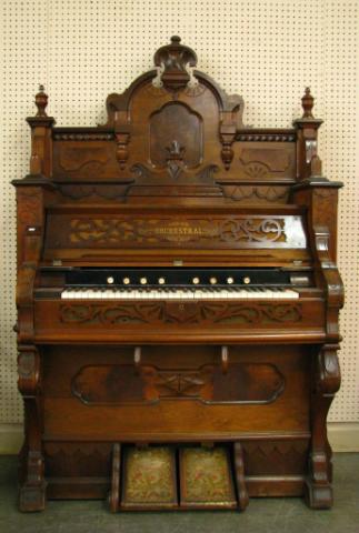 Appraisal: Victorian Pump Organ Ft Wayne Organ Co Packard Orchestral model