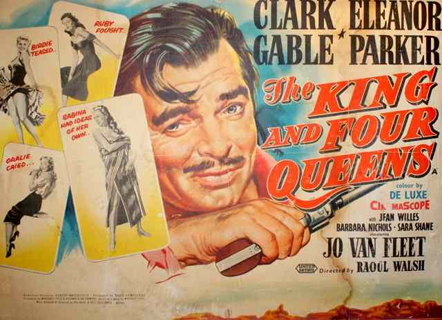 Appraisal: THE KING FOUR QUEENS United Artists western starring Clark Gable