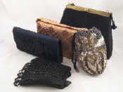 Appraisal: A mixed lot comprising three beaded evening bags