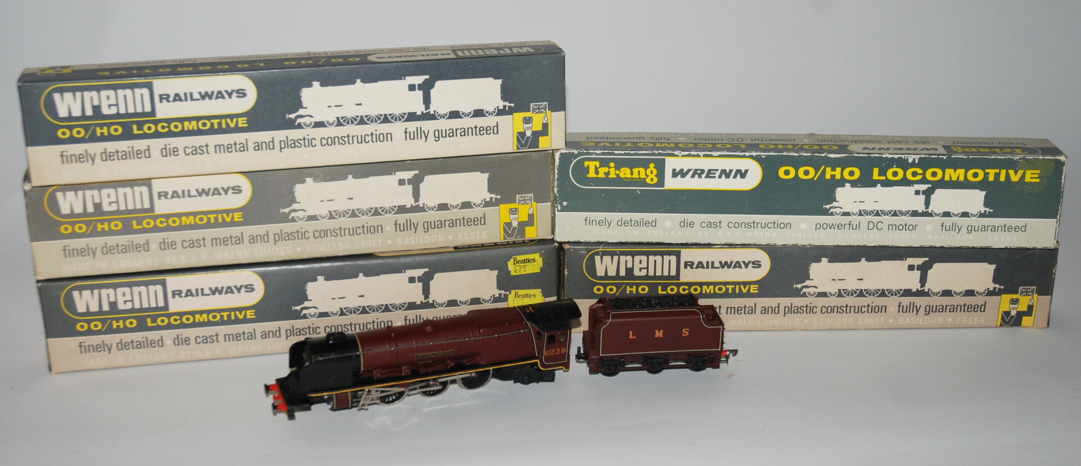 Appraisal: Six various Wrenn Railways H locomotives including - - City