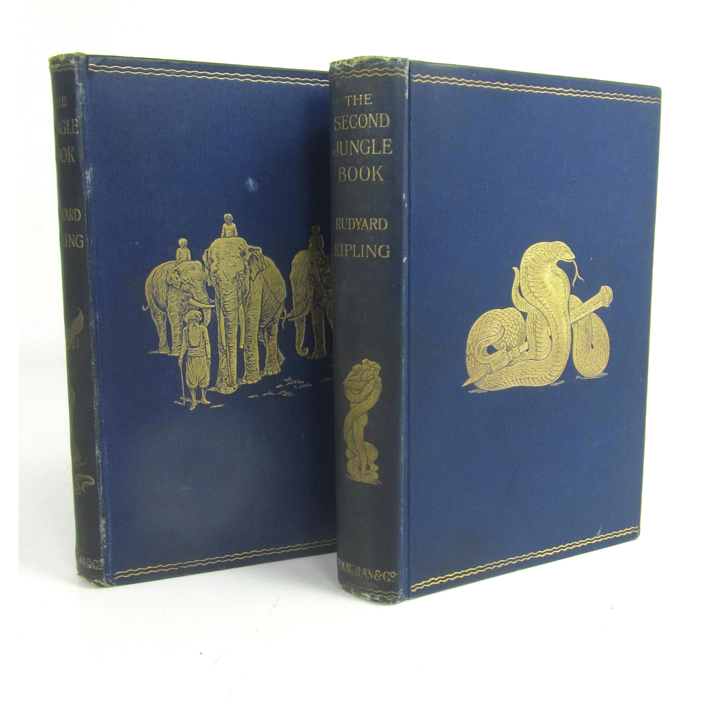 Appraisal: Kipling Rudyard The Jungle Book London Macmillan and Co First