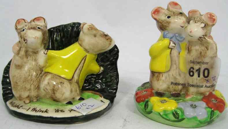 Appraisal: Beswick Kitty Macbride figures Just Good Friends And Guilty Sweethearts