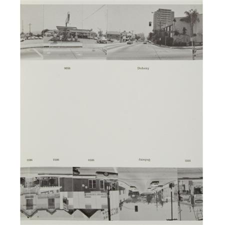 Appraisal: RUSCHA EDWARD b Every Building on the Sunset Strip Estimate