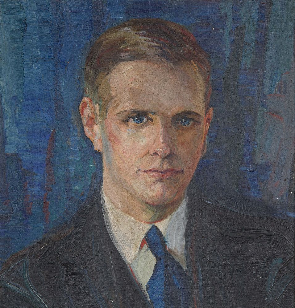 Appraisal: LLOYD MOYLAN AMERICAN - LLOYD MOYLAN AMERICAN - Portrait of