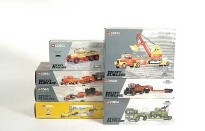 Appraisal: Corgi Classics Heavy Haulage Models - to include Pointer Scammell