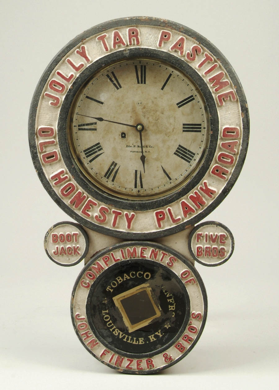 Appraisal: JOLLY TAR PASTIME BAIRD CLOCK Figure eight clock from this