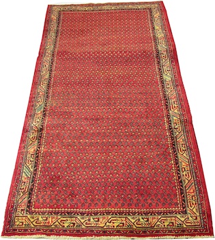 Appraisal: A Saraband Carpet A Saraband carpet approx '- x '-