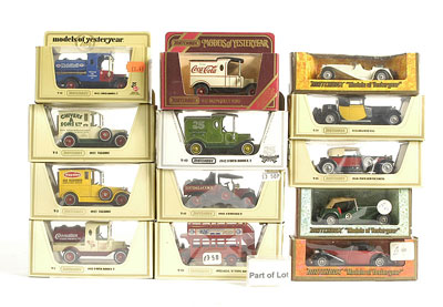 Appraisal: Matchbox Models of Yesteryear a large mixed group of Cars