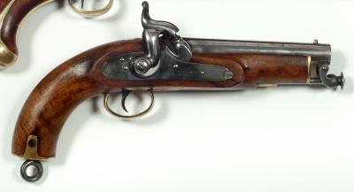 Appraisal: A SEA SERVICE OR COASTGUARDS PISTOL dated with barrel proof