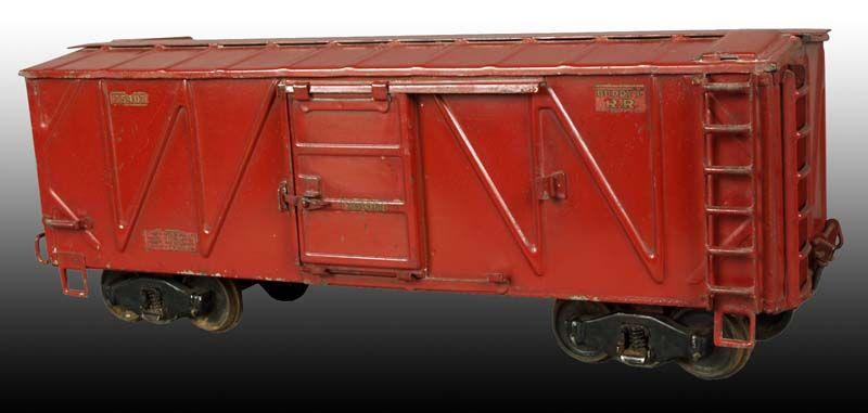 Appraisal: Pressed Steel Buddy L Outdoor Railroad Box Car Description ''