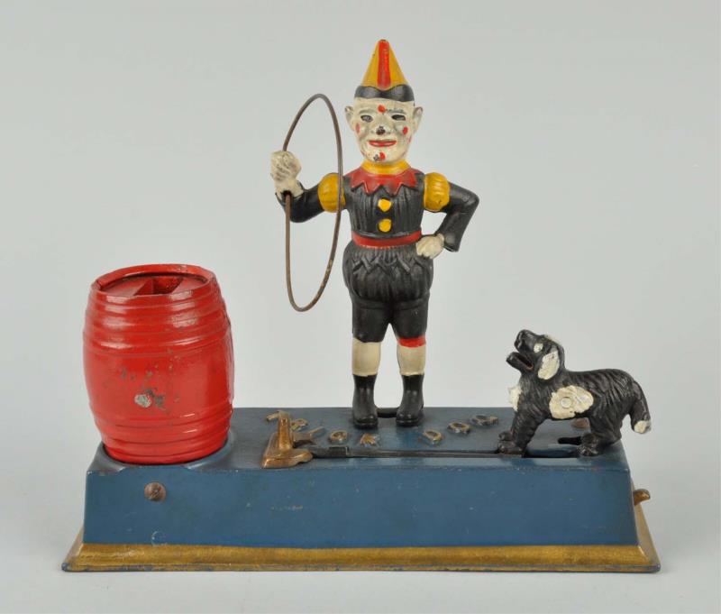 Appraisal: Hubley Trick Dog Mechanical Bank Manufactured by Hubley Working condition