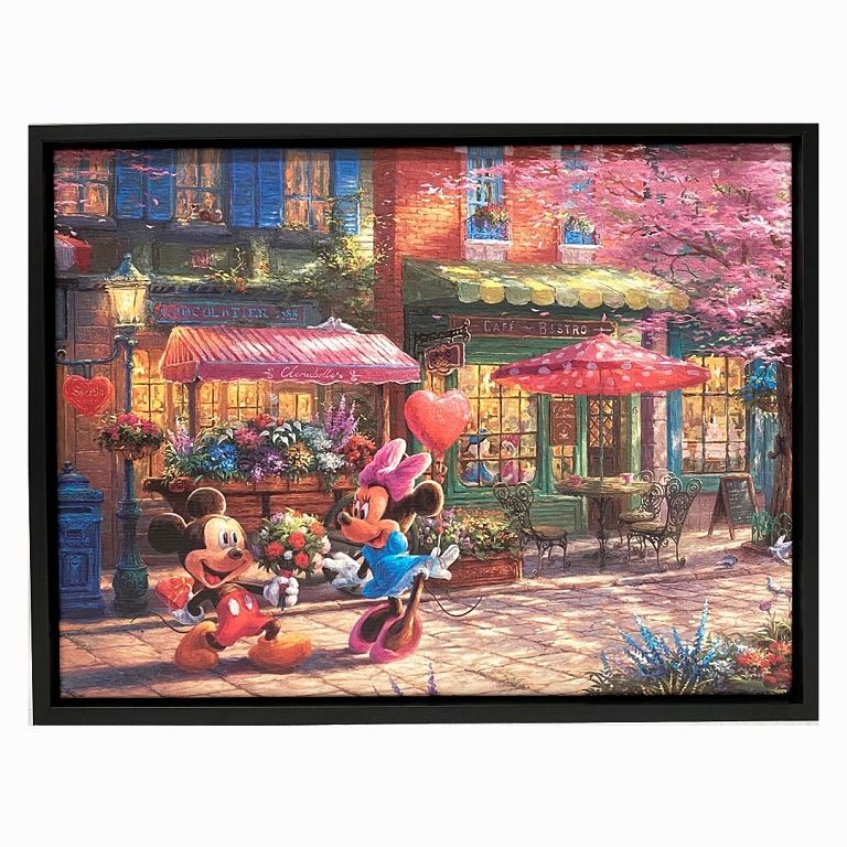 Appraisal: Thomas Kinkade Print On Canvas Thomas Kinkade Print On Canvas