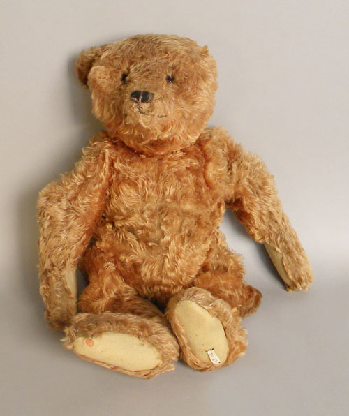 Appraisal: German mohair teddy bear h