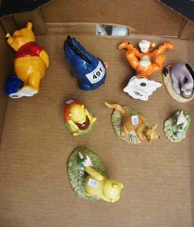 Appraisal: Royal Doulton Disney Figures Pooh and Piglet WP Kanga and