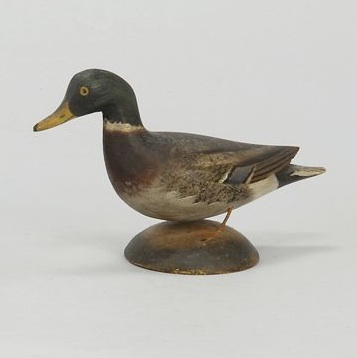 Appraisal: MINIATURE MALLARD DRAKE By A E Crowell of East Harwich