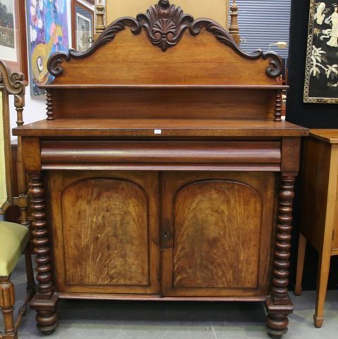 Appraisal: A th century cedar chiffonier cm wide cm deep cm