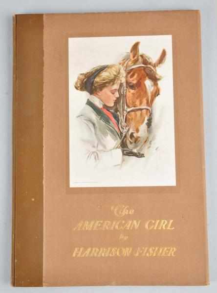 Appraisal: The American Girl Art Book Description This Harrison Fisher book