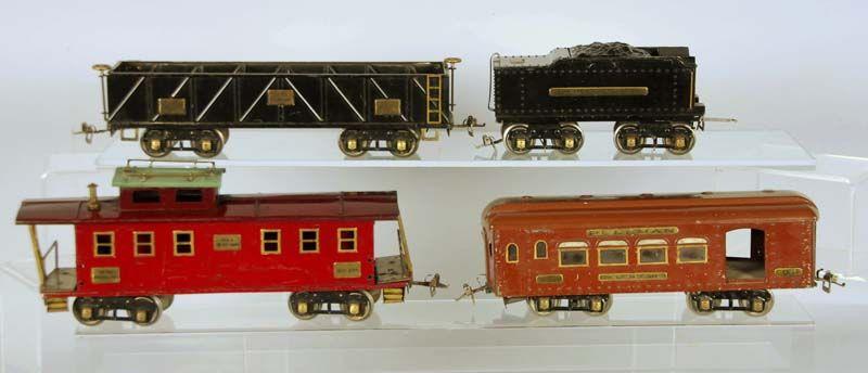 Appraisal: Miscellaneous -Piece Lot of Ives Standard Gauge T Description Pre-war