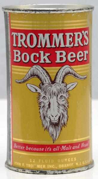 Appraisal: Trommer's Bock Beer Can - Very clean all around Minor