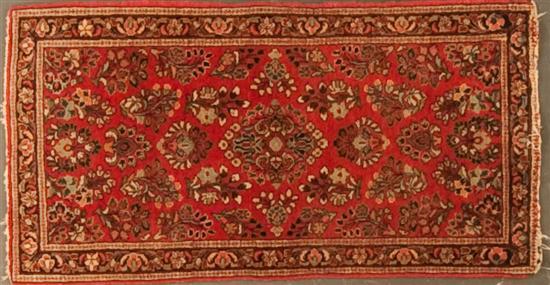 Appraisal: Sarouk rug Iran circa x