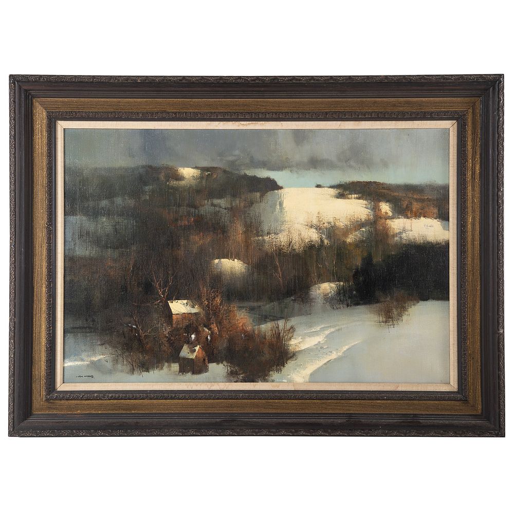 Appraisal: Tom Nicholas New Hampshire Landscape Thomas Andrew Nicholas American b