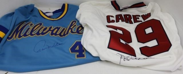 Appraisal: REPLICA COOPERSTOWN COLLECTION SIGNED JERSEYSBY MITCHELL NESS TO INCLUDE A