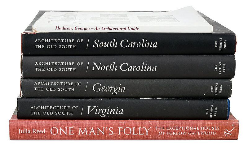 Appraisal: Southern Architecture and Garden Books including six that are inscribed