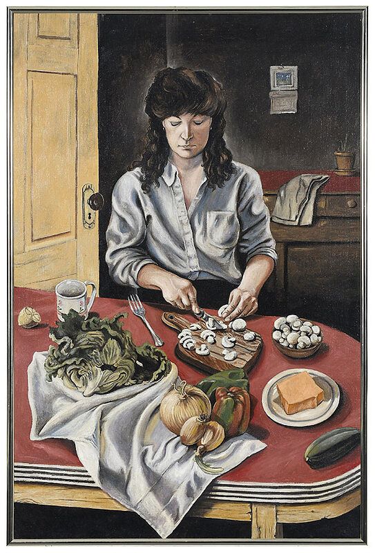 Appraisal: Jack Ketner American North Carolina born Laura's Kitchen unsigned oil