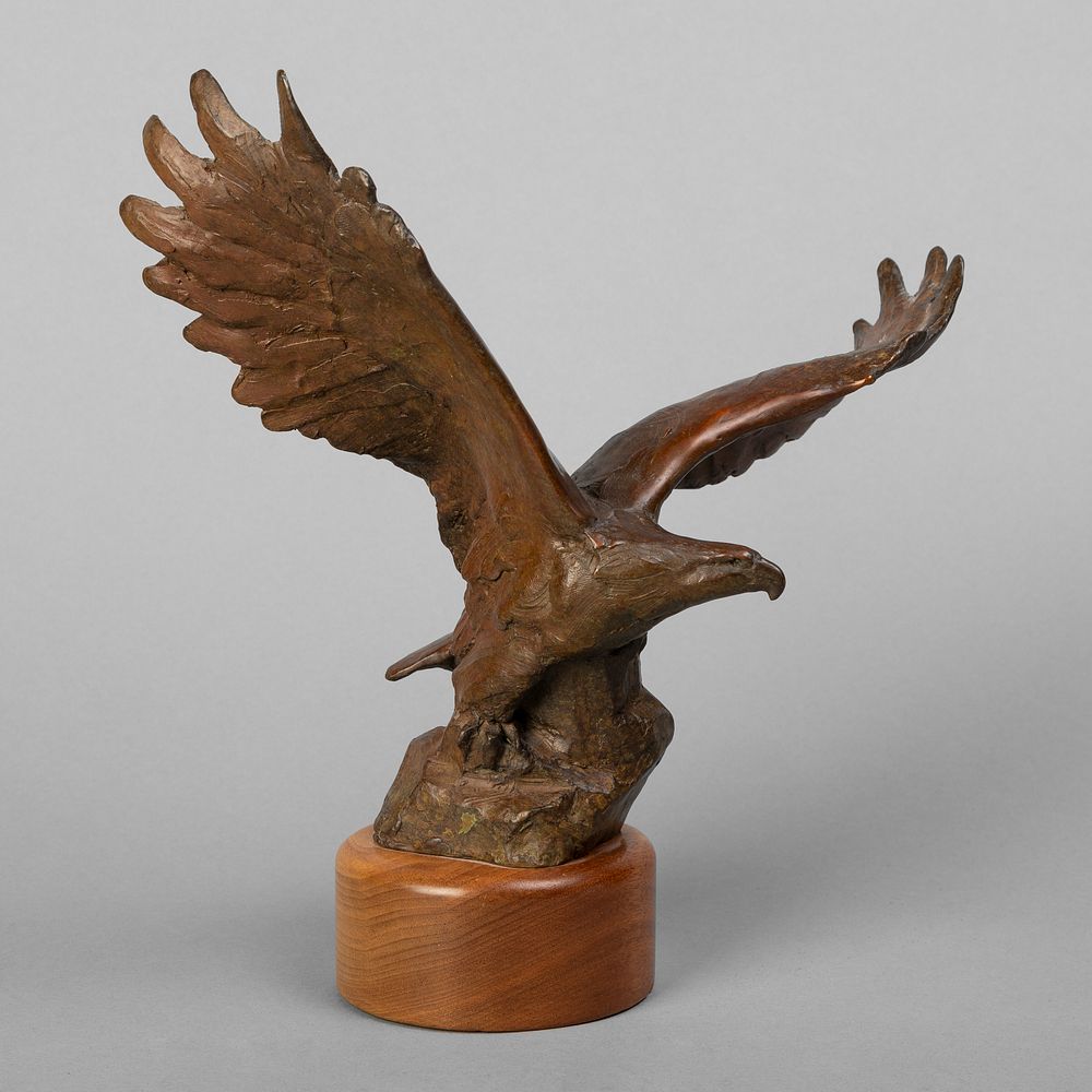 Appraisal: Sandy Scott Presidential Eagle Sandy Scott b Presidential Eagle bronze