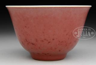 Appraisal: LANG YAO GLAZED PORCELAIN BOWL th century China The bowl