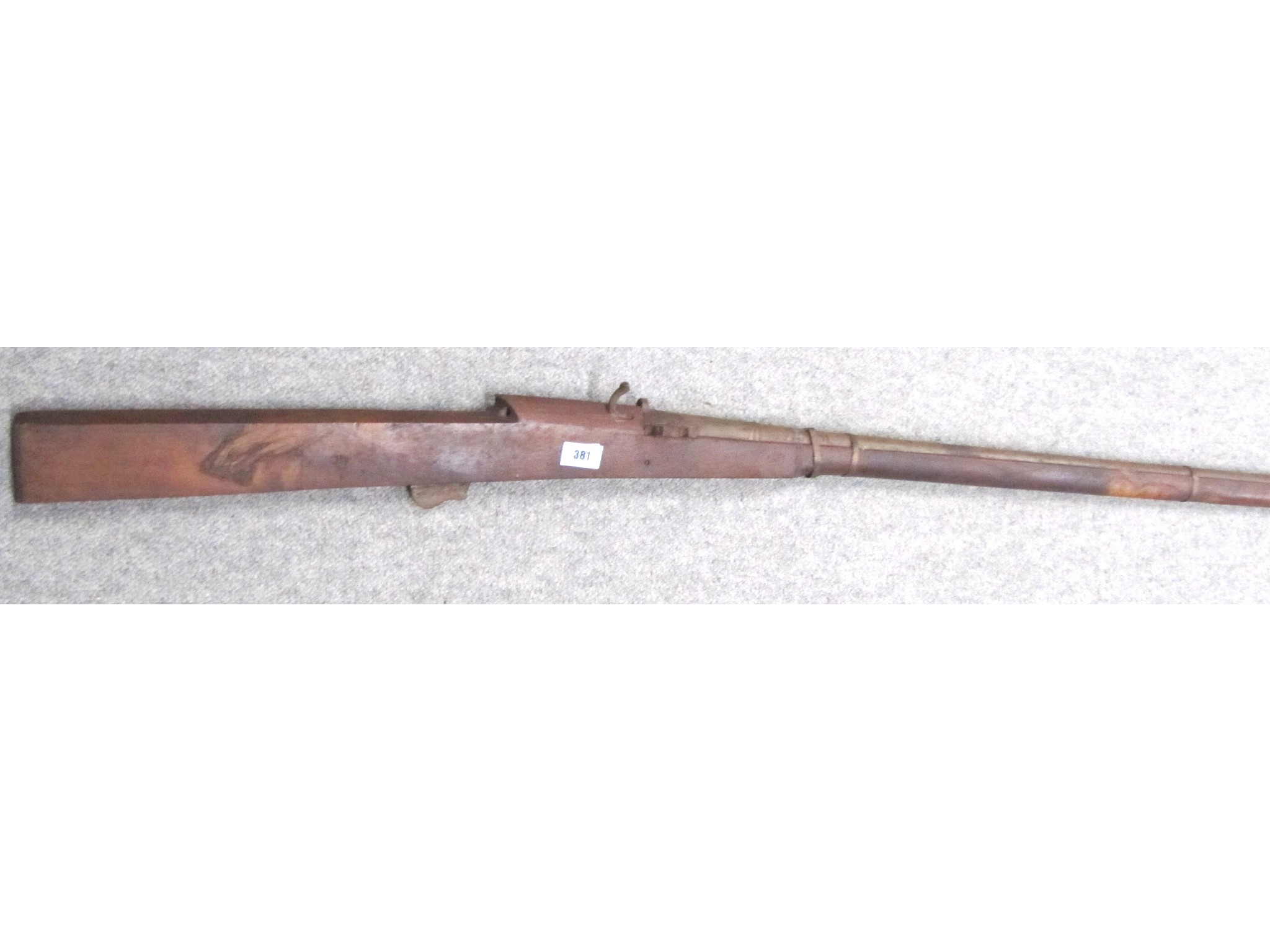 Appraisal: A matchlock musket