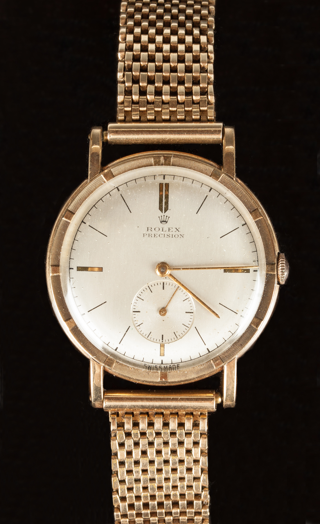 Appraisal: Rolex Precision K Gold Men's Watch dwt