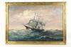 Appraisal: OOB - 'Off Cape Cod' a Ship's Portrait by Frank