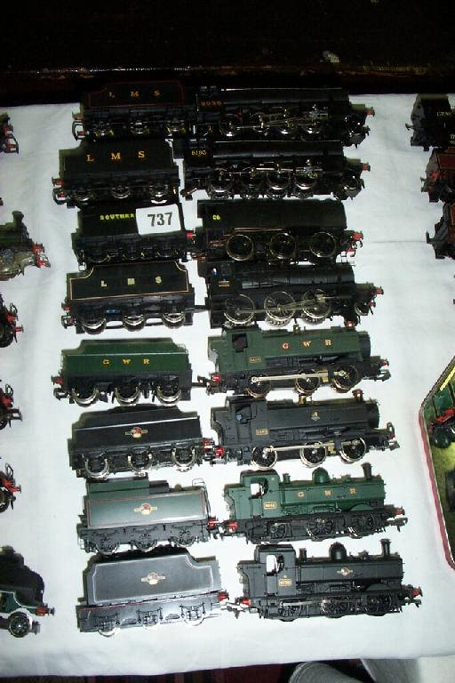 Appraisal: A collection of eight gauge model railway engines together with