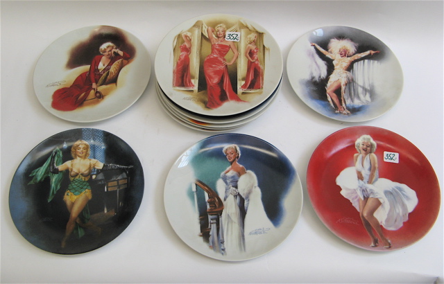 Appraisal: COLLECTIBLE PORCELAIN PLATES AND FIGURINES pieces The collectors plates include