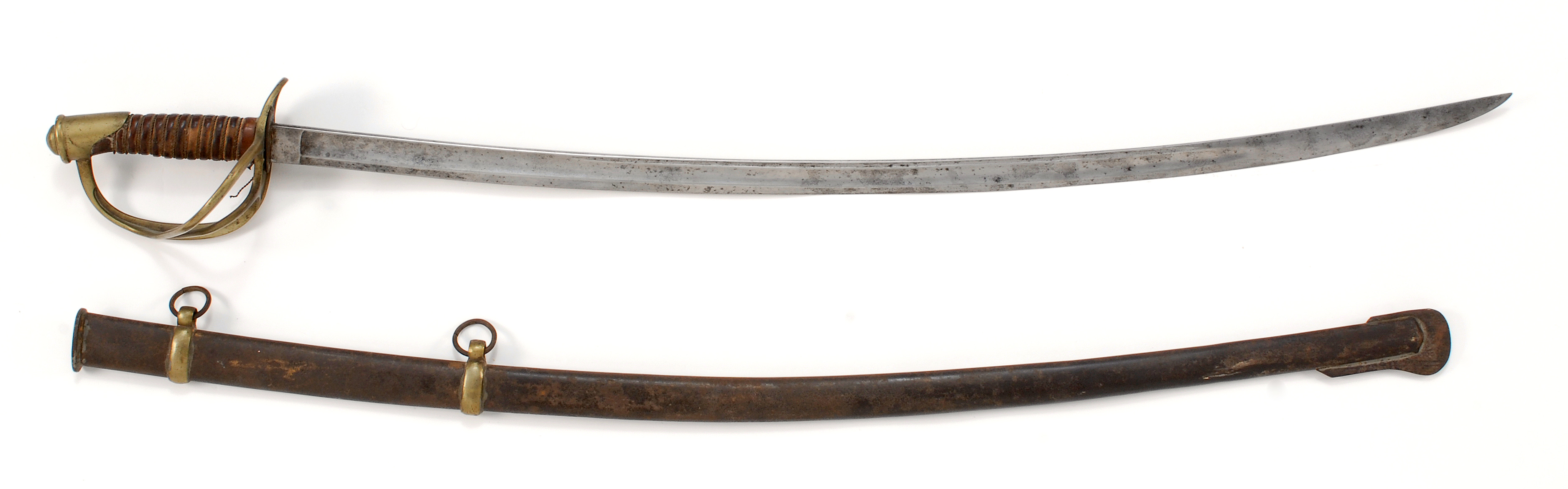 Appraisal: UNION OFFICER'S CIVIL WAR SWORD AND SCABBARD German-made Some pitting