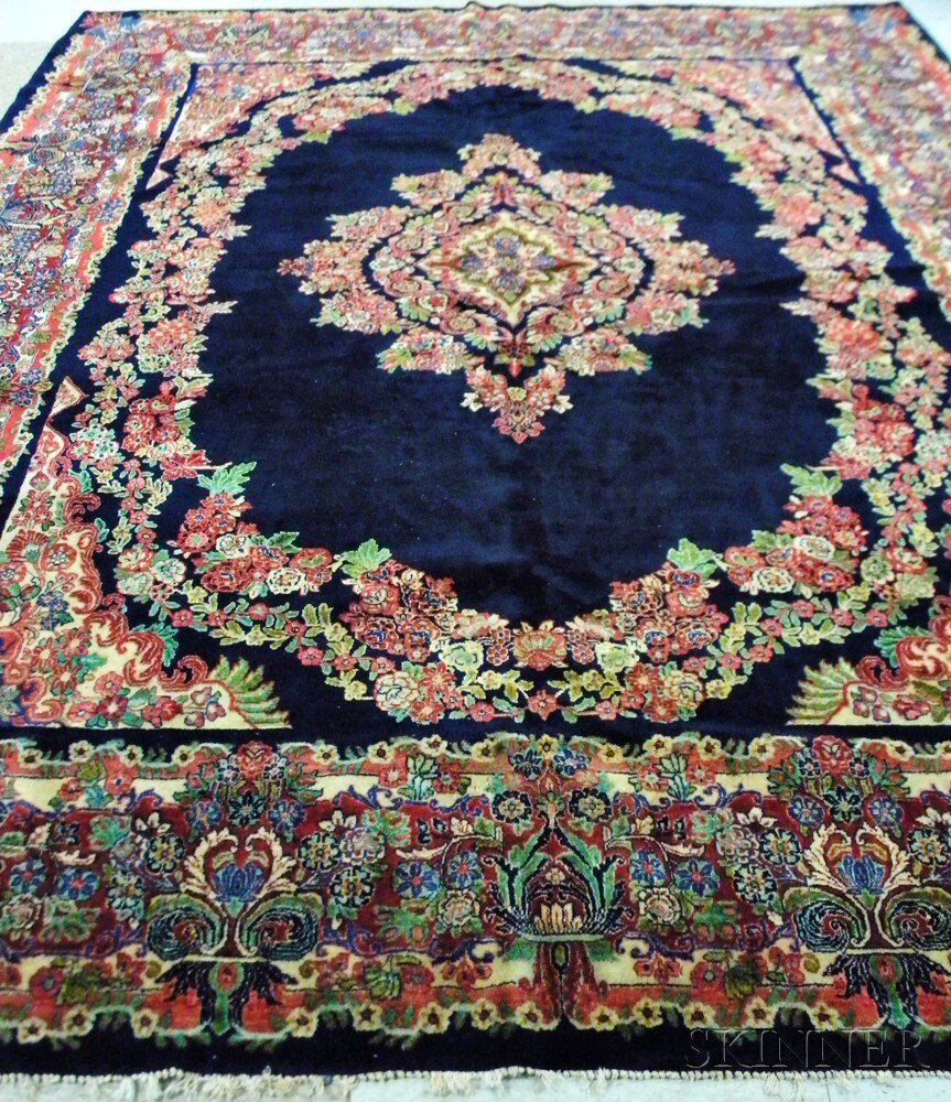 Appraisal: Sarouk Carpet West Persia second quarter th century the navy