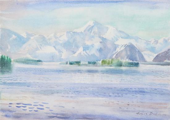 Appraisal: HORACE TALMAGE DAY American - BLUE ALASKA signed lower right