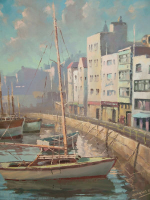 Appraisal: Charles Coker mid th Century- 'The Old Harbour St Peter