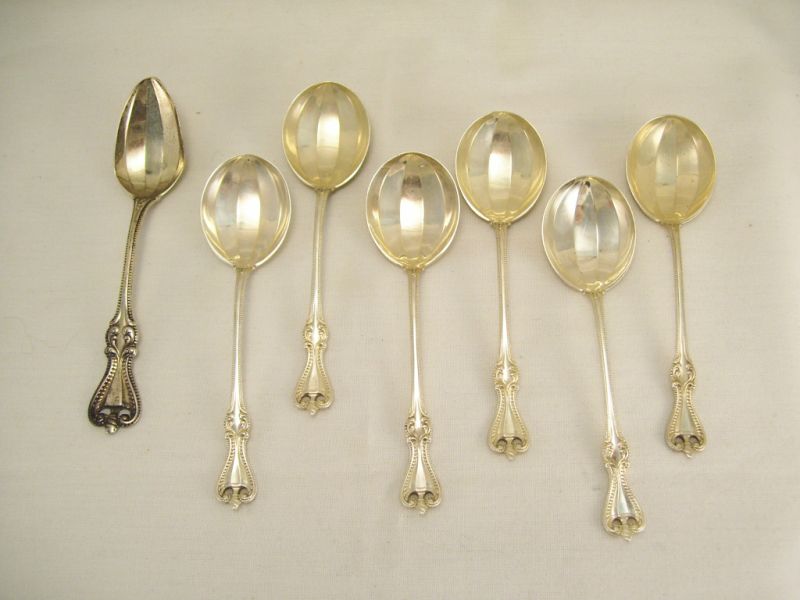 Appraisal: pcs Towle Old Colonial Flatware Includes - bouillon spoons and