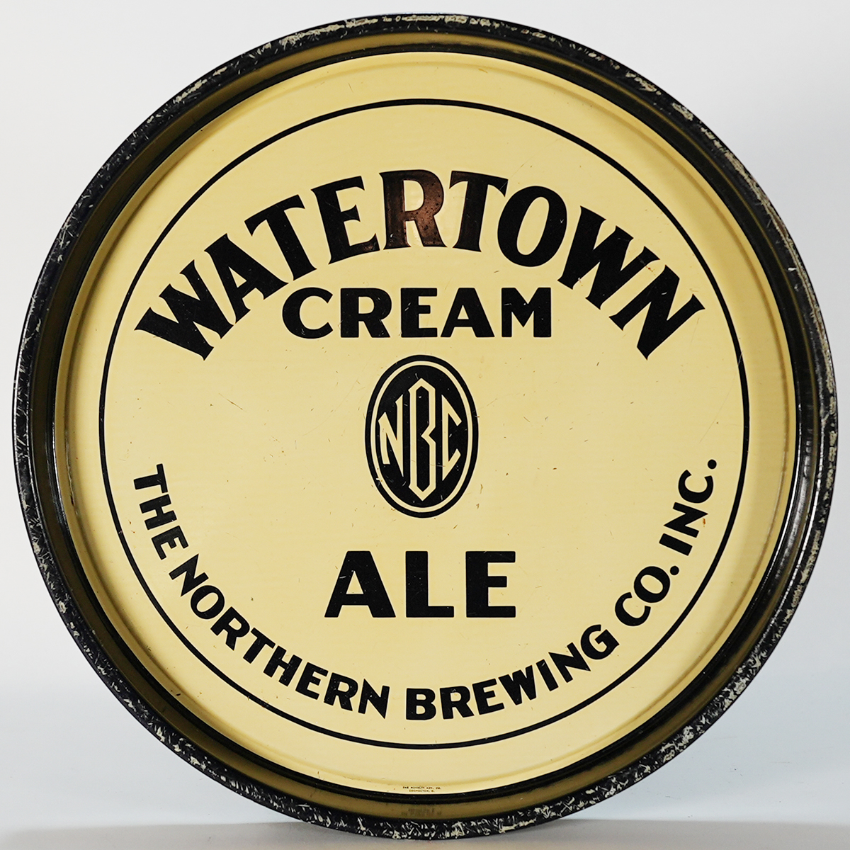 Appraisal: Northern Brewing Watertown Cream Ale TrayReference n aBrewery Northern Brewing