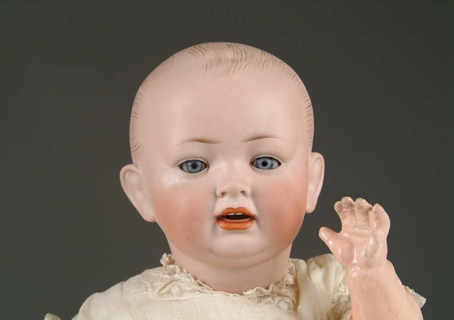 Appraisal: HERTEL SCHWAB CHARACTER BABY DOLL Incised molded and painted hair