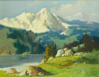 Appraisal: Painting by Ernest Henry Pohl Ernest Henry Pohl American -