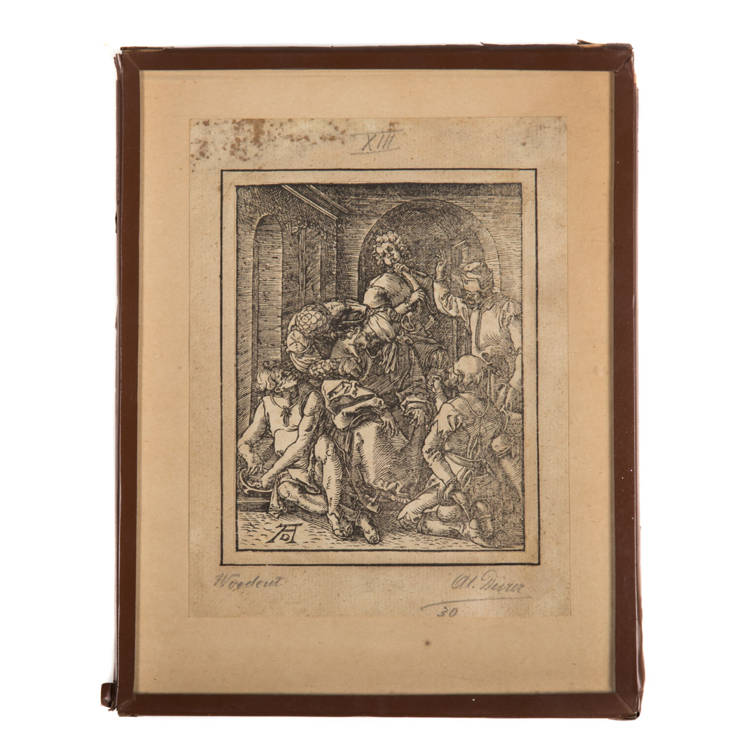 Appraisal: Albrecht Durer The Mocking of Christ woodcut German - Monogrammed