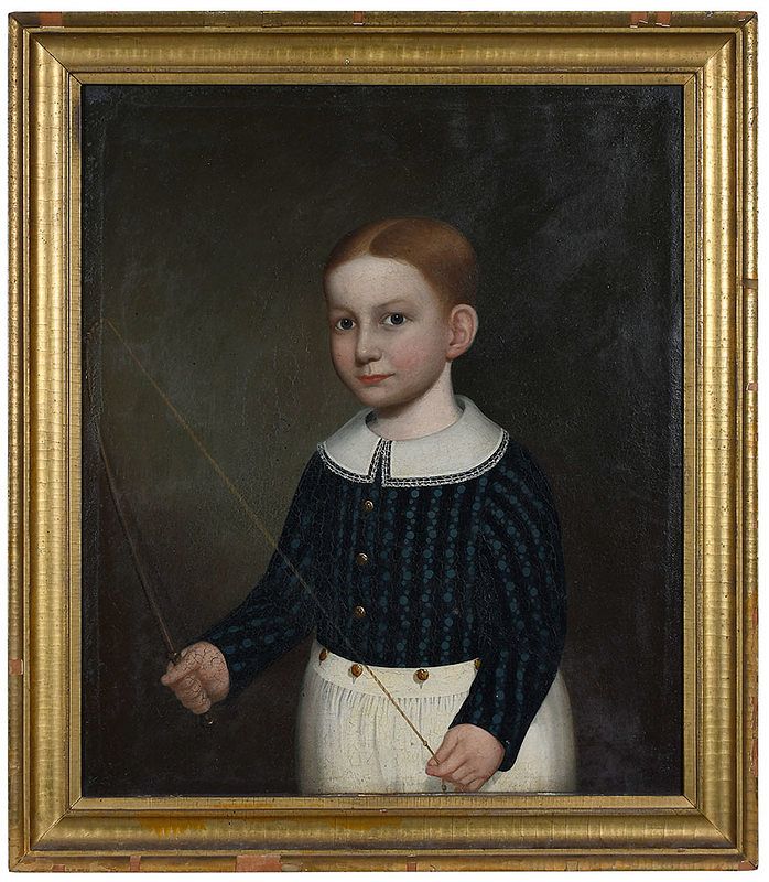 Appraisal: American School early th century Portrait of Kimball Kittredge as