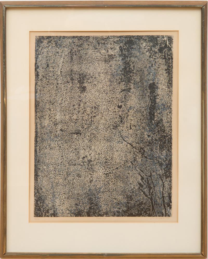 Appraisal: JEAN DUBUFFET - PROFUSION Lithograph in colors on wove paper