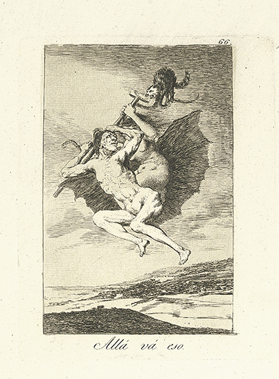 Appraisal: FRANCISCO JOS DE GOYA All v eso Etching and aquatint