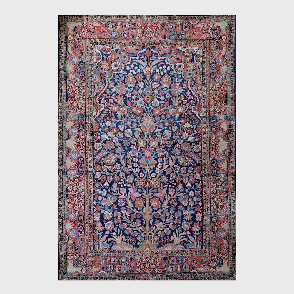 Appraisal: Persian Prayer Rug Approx ft in x ft in Property